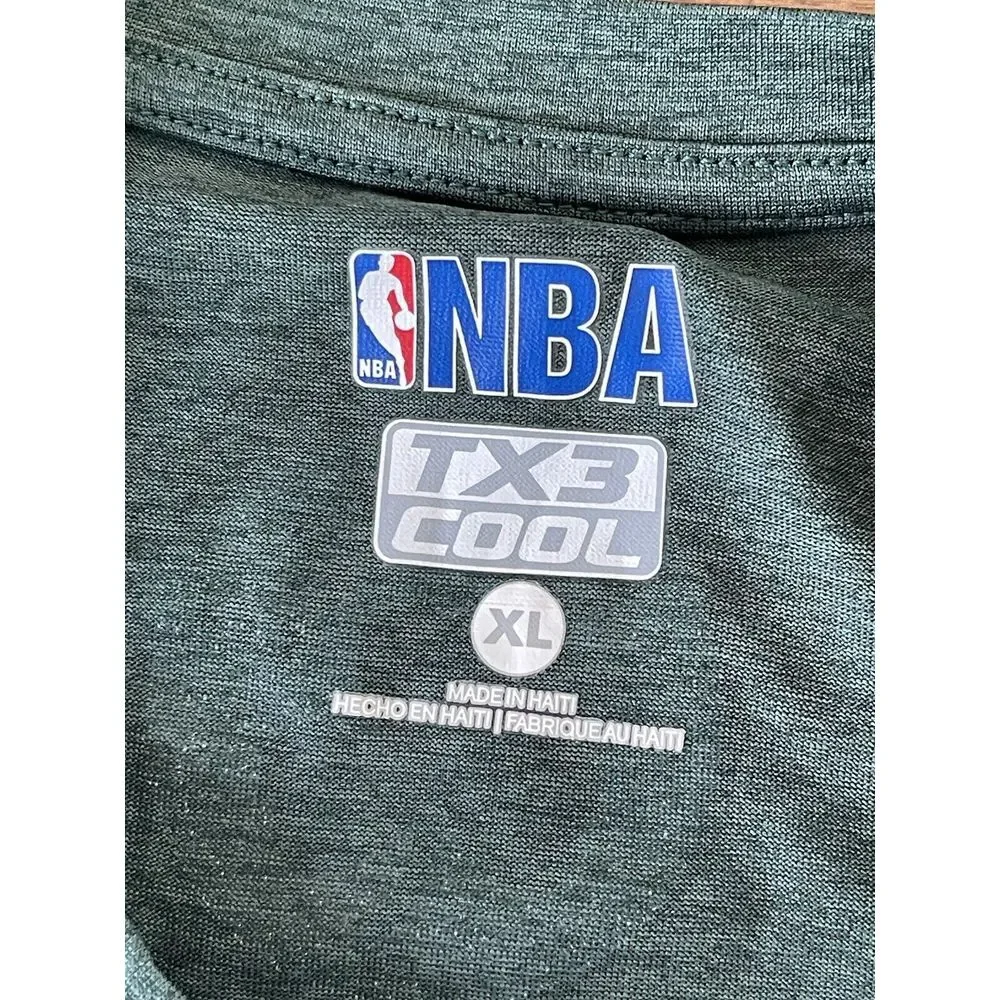 NBA TX3 COOL T Shirt Green Mens #11 Kyrie Irving Celtics Boston Extra‎ Large XL